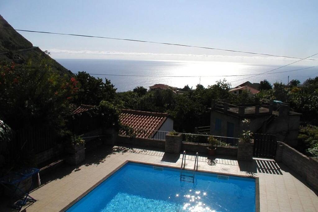 Casa Pedra Cottage Sea And Mountain Views Plus Pool Arco da Calheta  Exterior photo