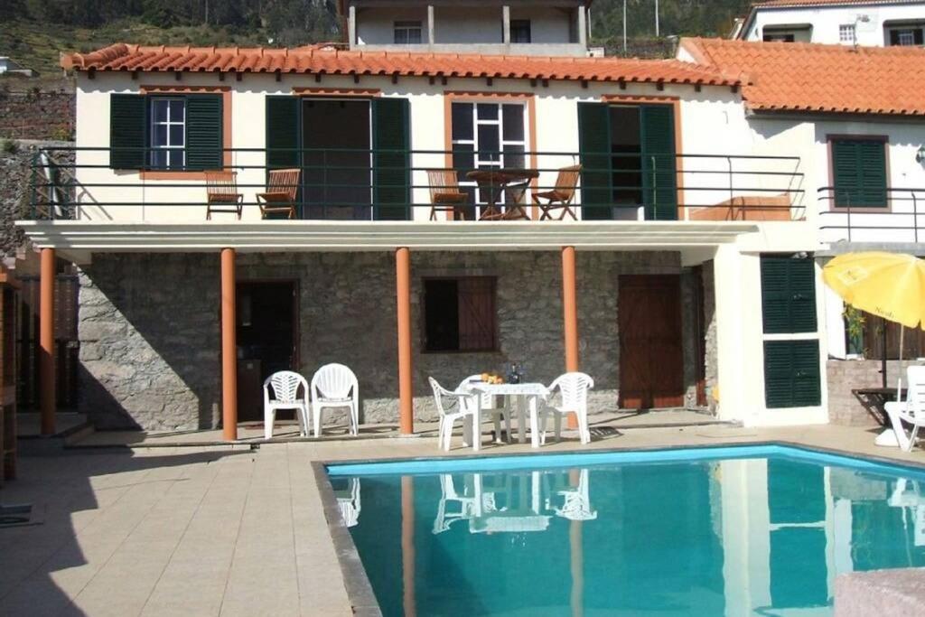 Casa Pedra Cottage Sea And Mountain Views Plus Pool Arco da Calheta  Exterior photo